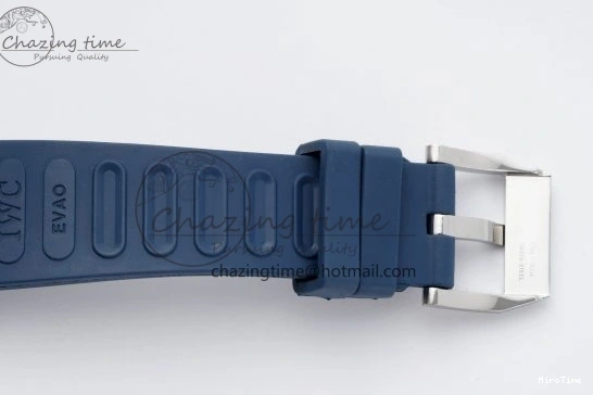 MIROTIME 0416 WellDesigned Aquatimer Automatic SS RSF 1:1 Best Edition Blue Dial on Blue Rubber Strap A 7057